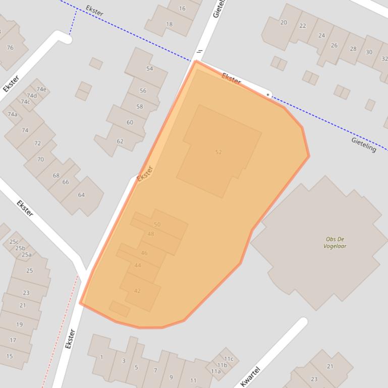 Kaart van postcodegebied 8103EH.