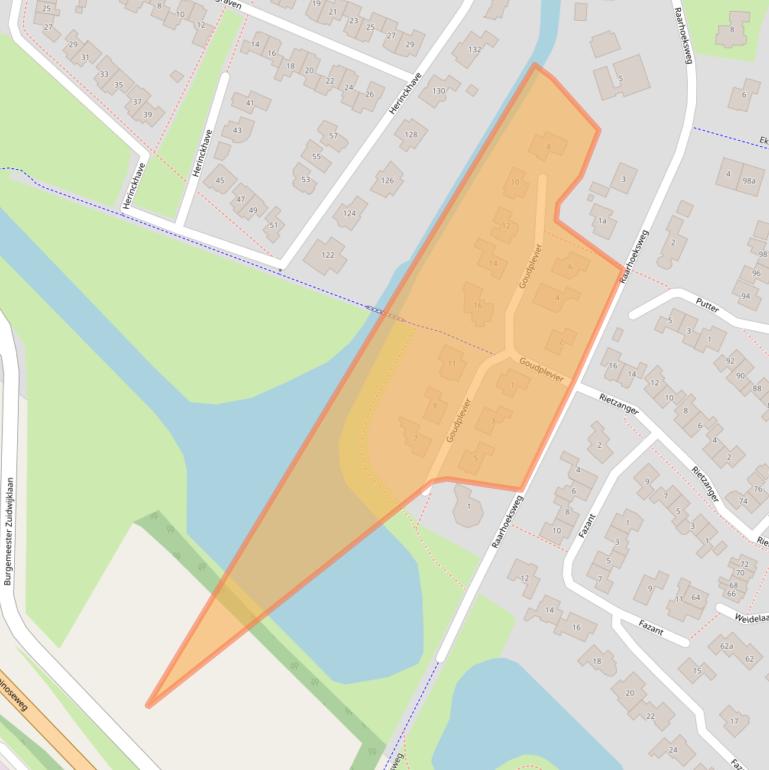 Kaart van postcodegebied 8103ER.