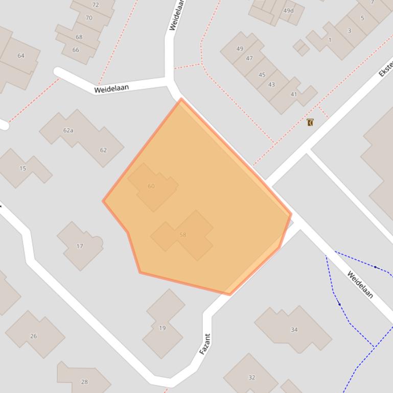 Kaart van postcodegebied 8103ES.