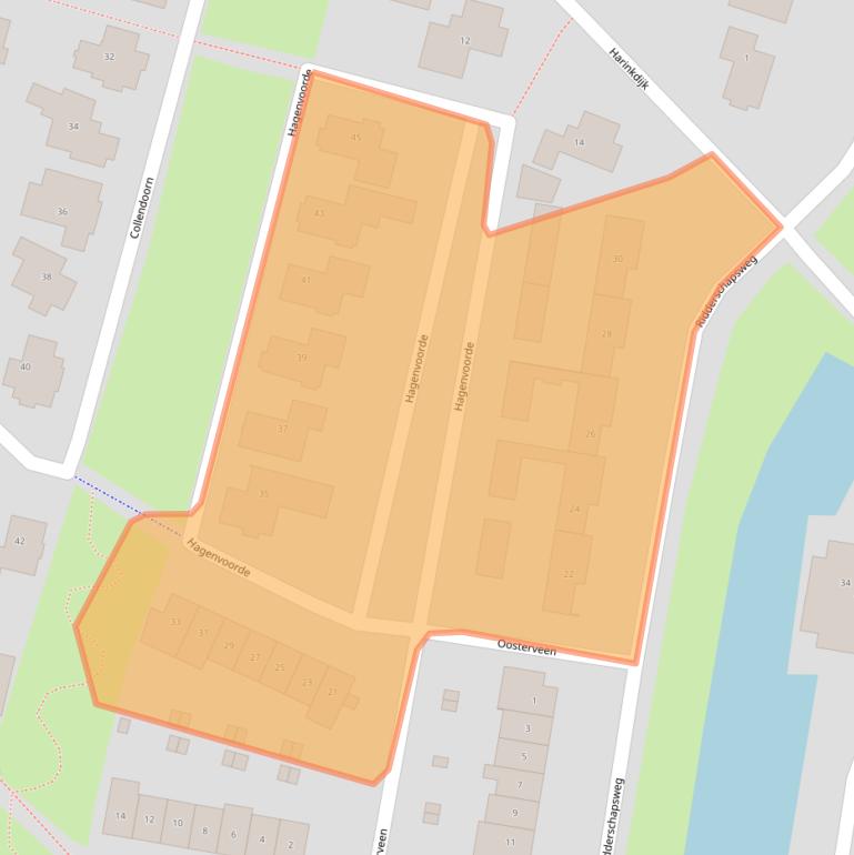 Kaart van postcodegebied 8103PE.