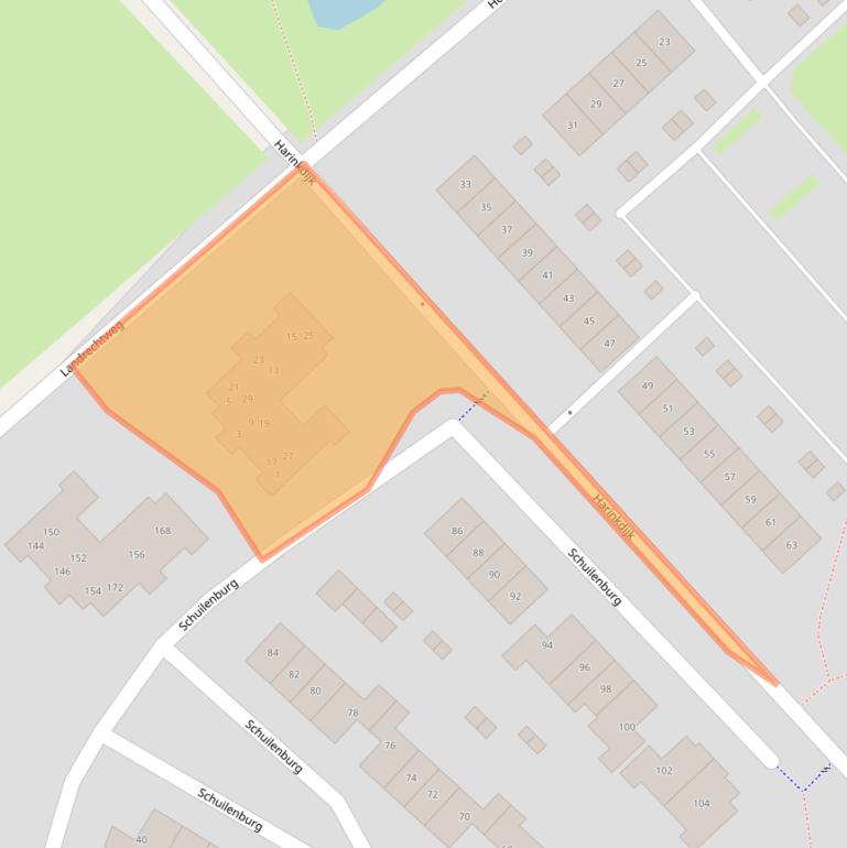 Kaart van postcodegebied 8103RA.