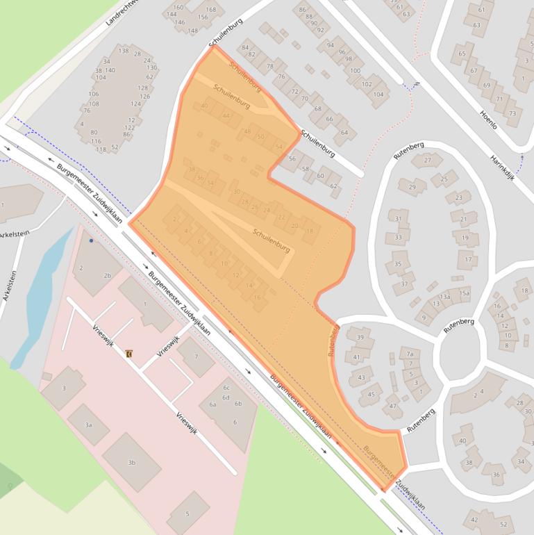 Kaart van postcodegebied 8103RC.