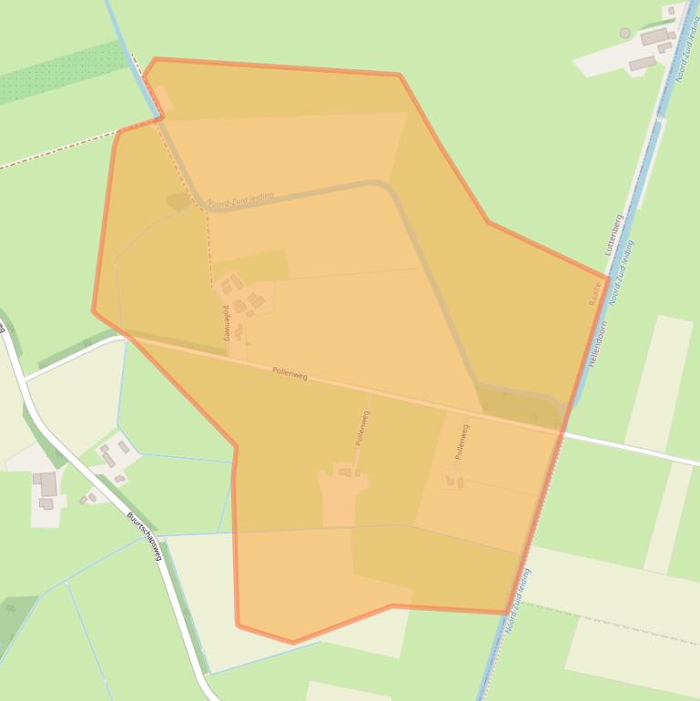 Kaart van postcodegebied 8105SM.