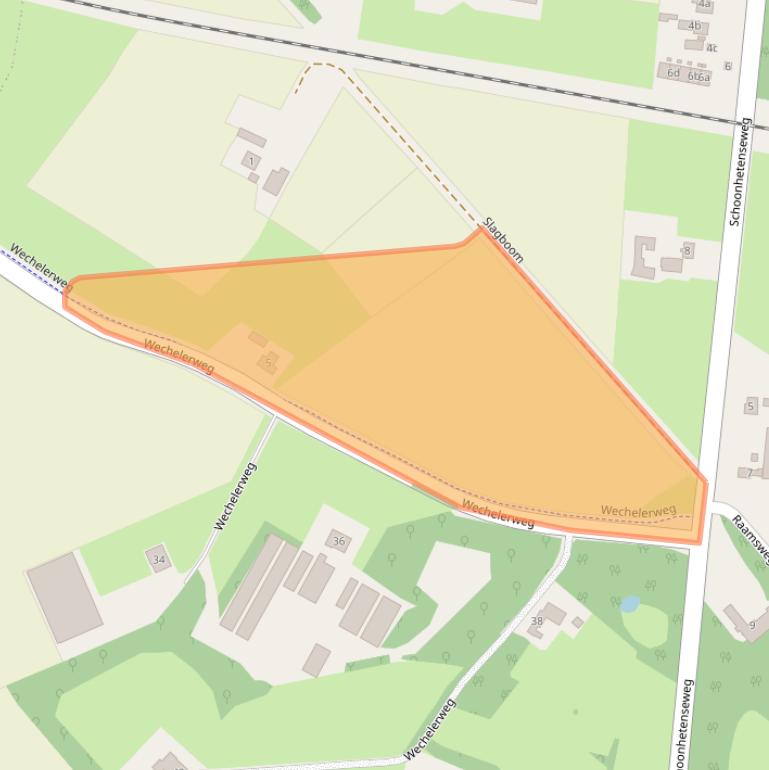 Kaart van postcodegebied 8106RM.