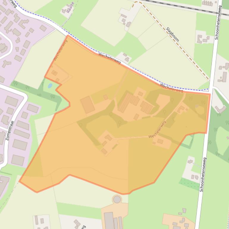 Kaart van postcodegebied 8106RN.