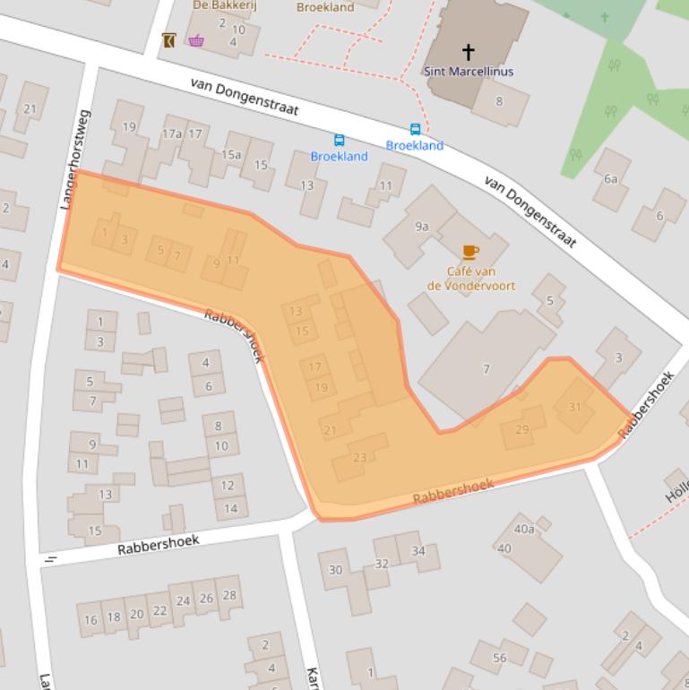 Kaart van postcodegebied 8107AH.