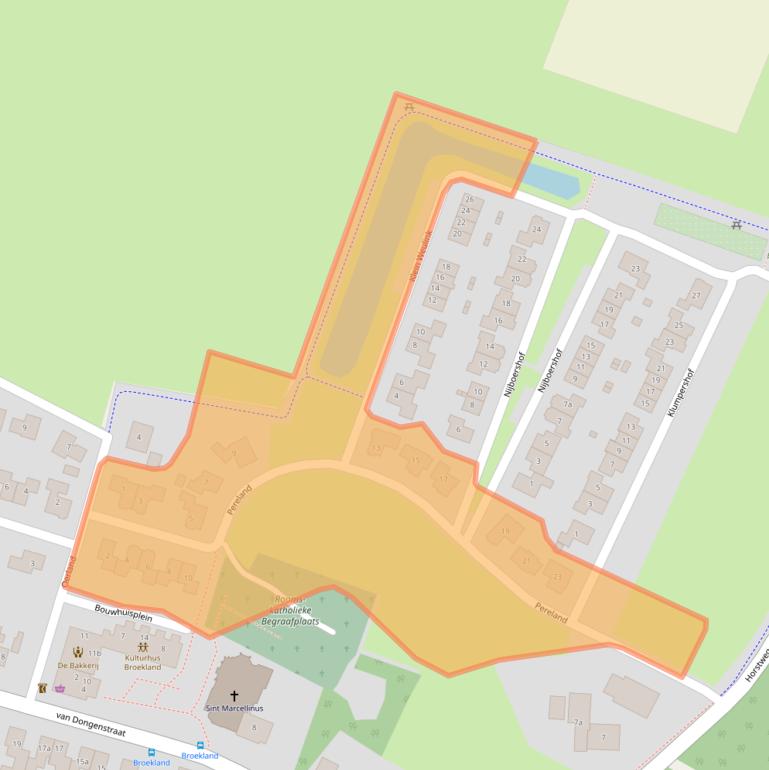 Kaart van postcodegebied 8107BM.