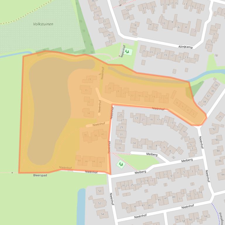 Kaart van postcodegebied 8111CA.