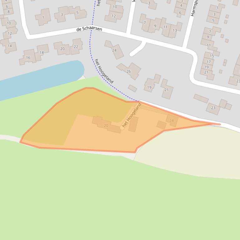 Kaart van postcodegebied 8111CD.