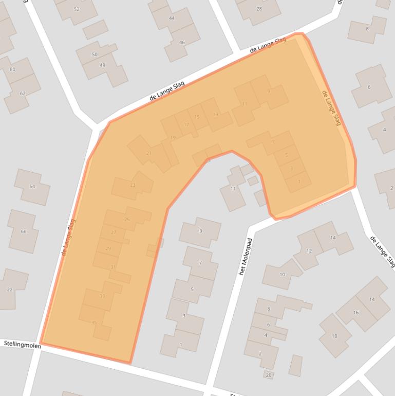 Kaart van postcodegebied 8111CK.