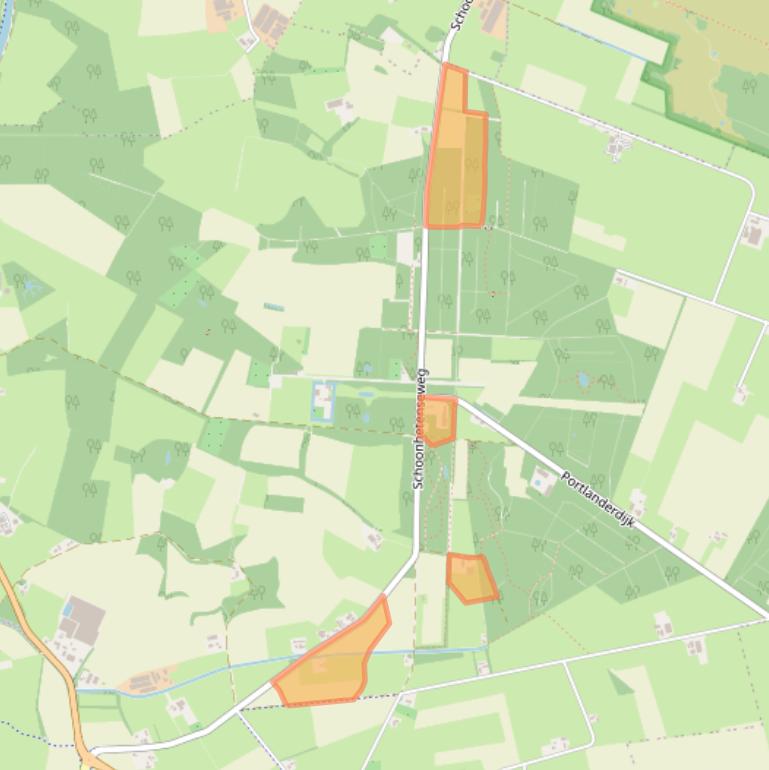 Kaart van postcodegebied 8111MD.