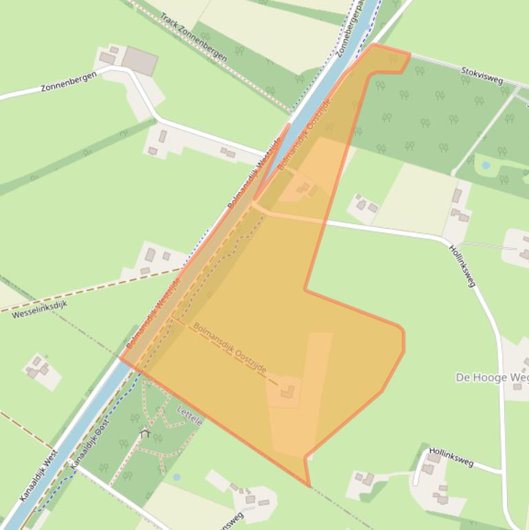 Kaart van postcodegebied 8111NG.