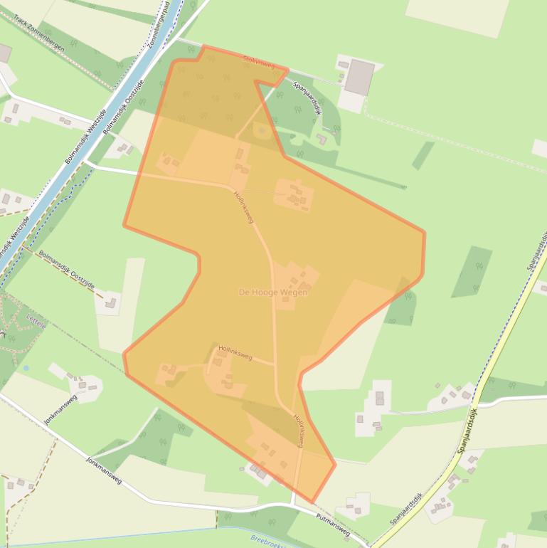 Kaart van postcodegebied 8111NN.