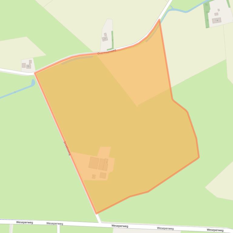 Kaart van postcodegebied 8111PC.