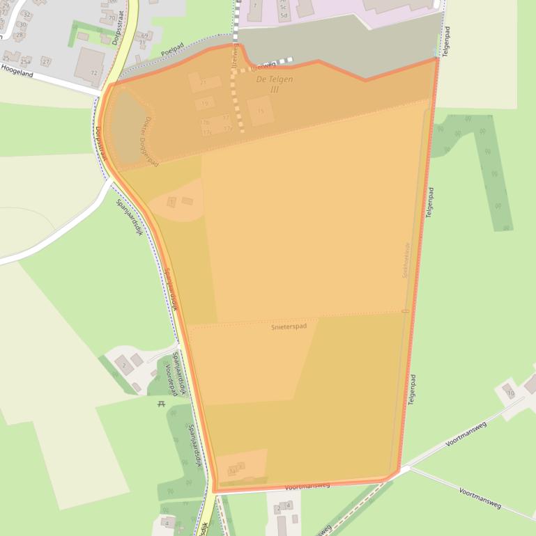 Kaart van postcodegebied 8111PR.