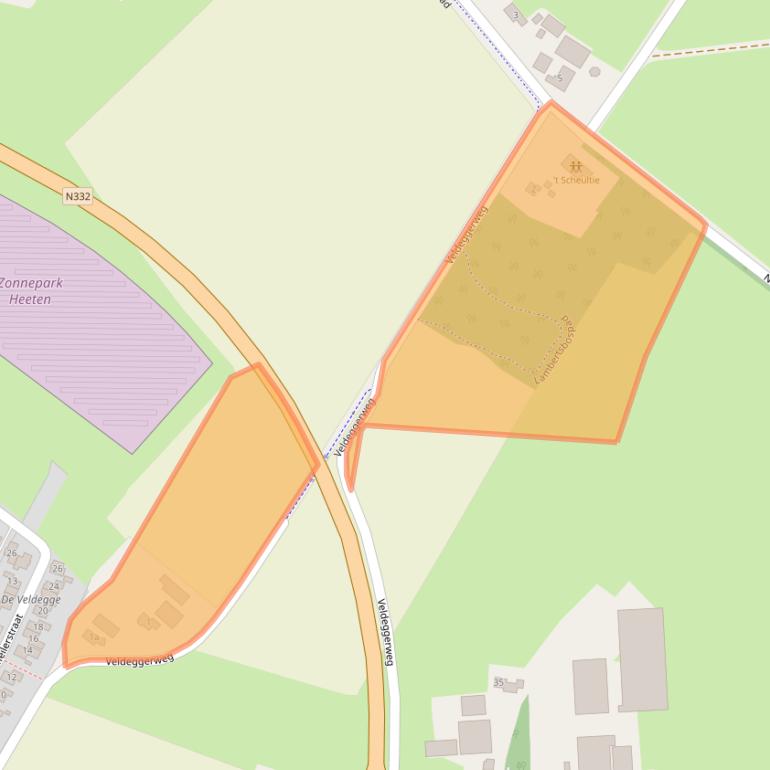 Kaart van postcodegebied 8111PT.