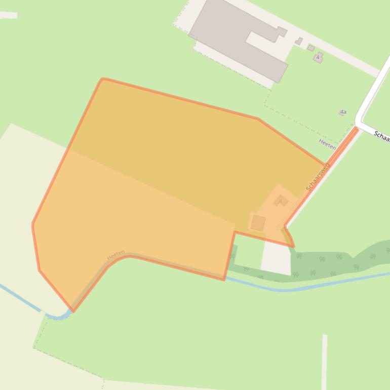 Kaart van postcodegebied 8111RG.