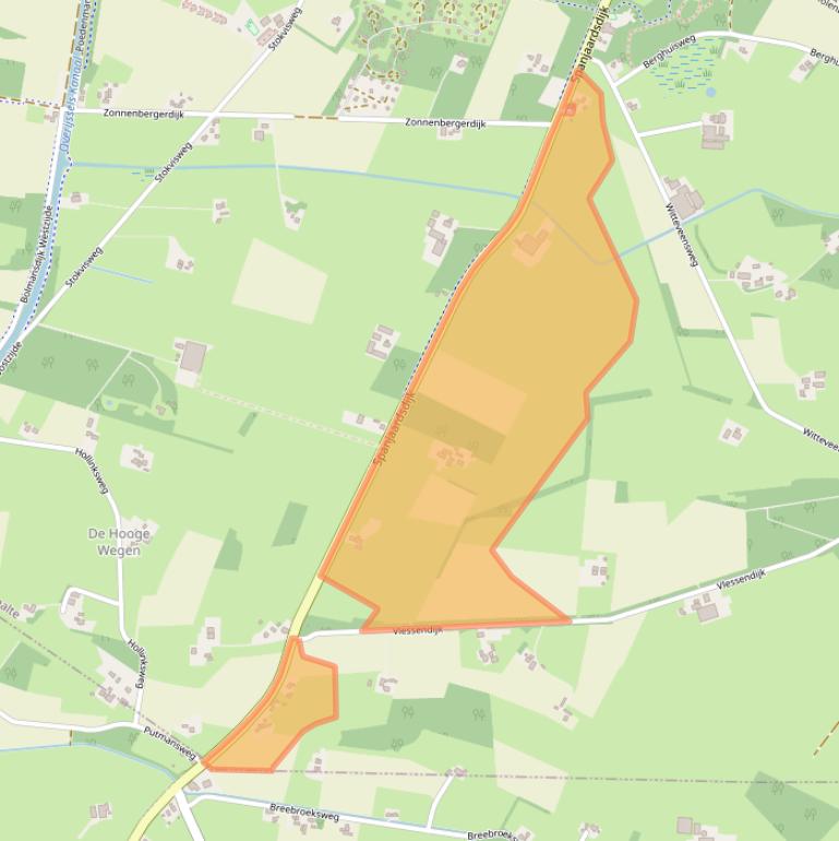 Kaart van postcodegebied 8111RL.