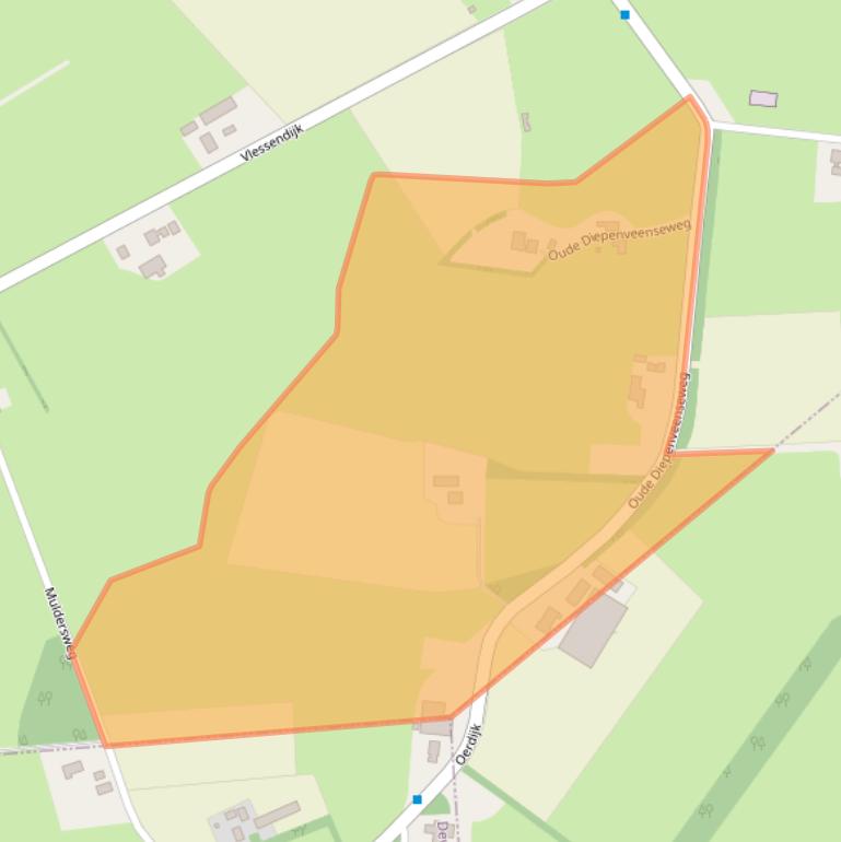 Kaart van postcodegebied 8112PM.