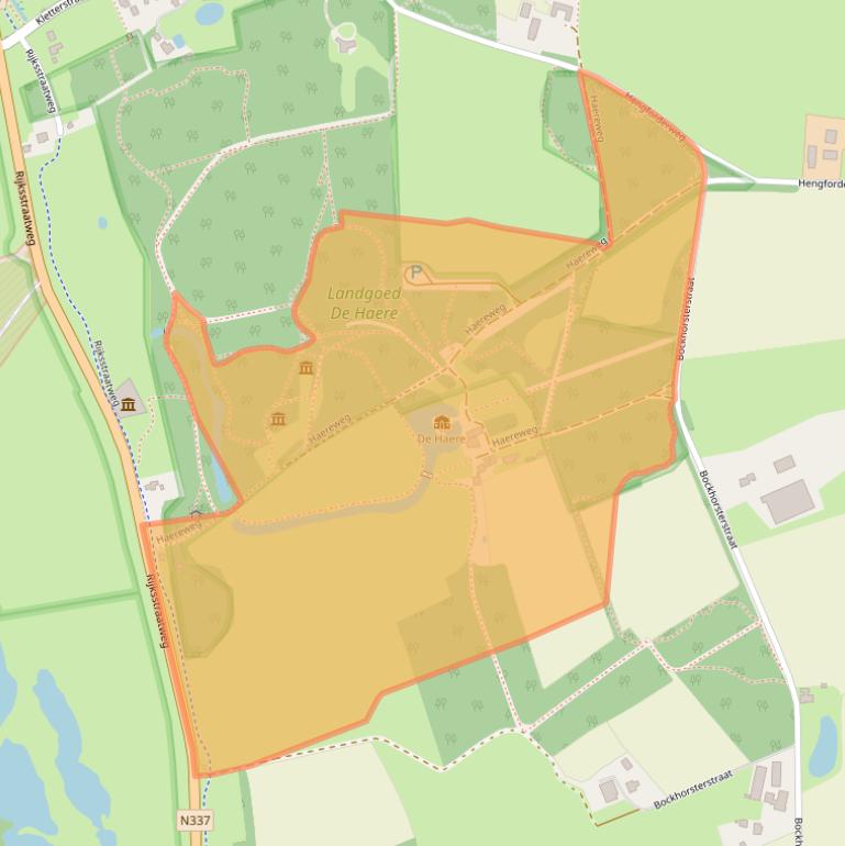 Kaart van postcodegebied 8121PJ.