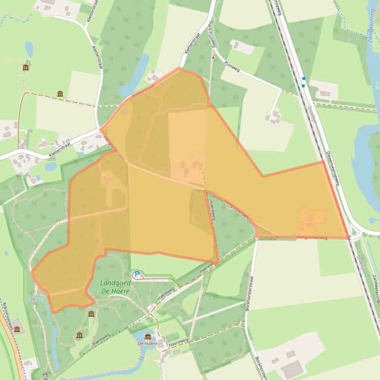 Kaart van postcodegebied 8121PK.