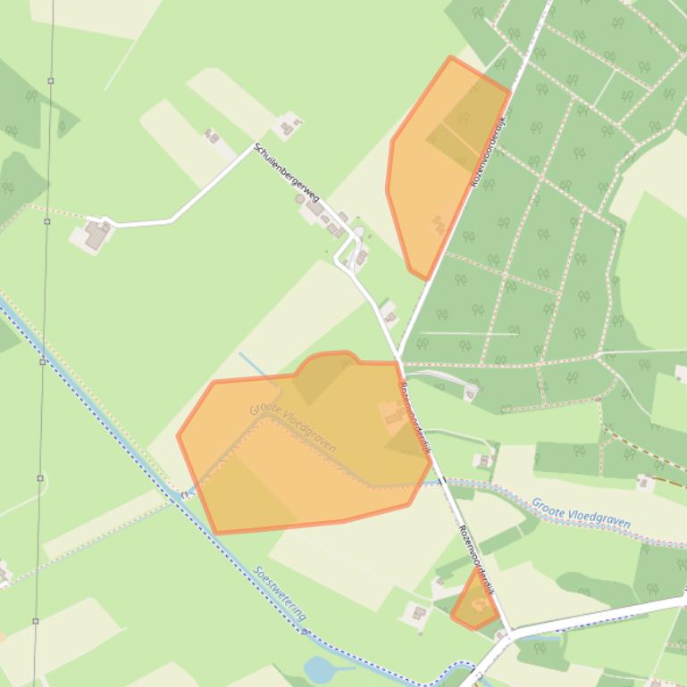 Kaart van postcodegebied 8121PZ.