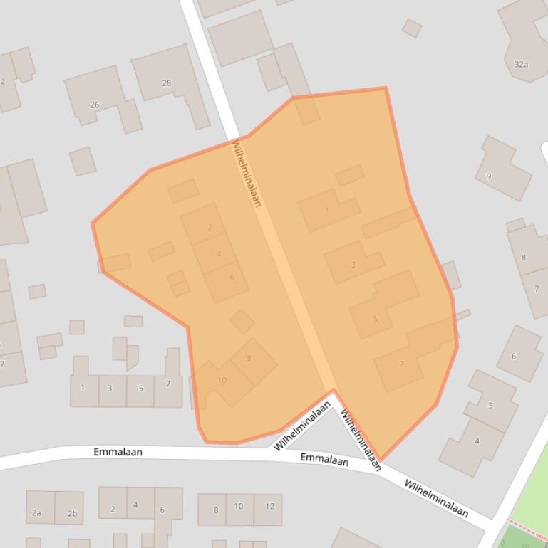 Kaart van postcodegebied 8131AA.