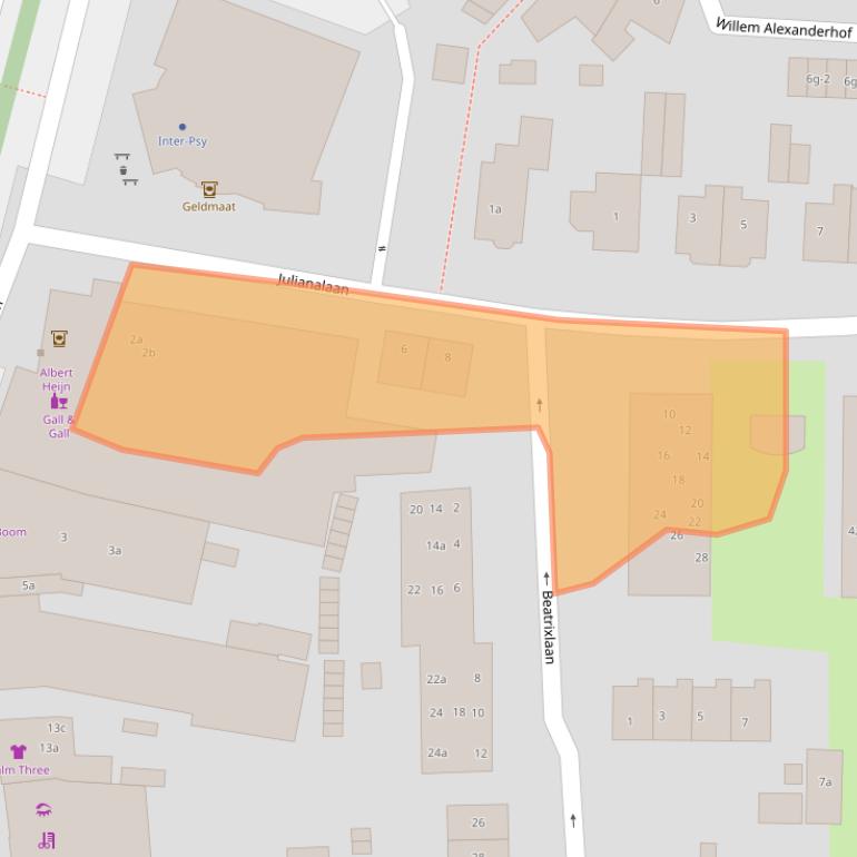 Kaart van postcodegebied 8131AV.