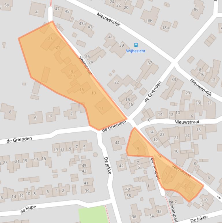 Kaart van postcodegebied 8131CB.