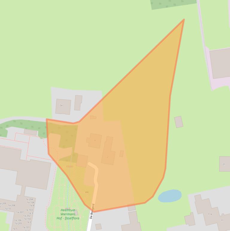 Kaart van postcodegebied 8131DC.