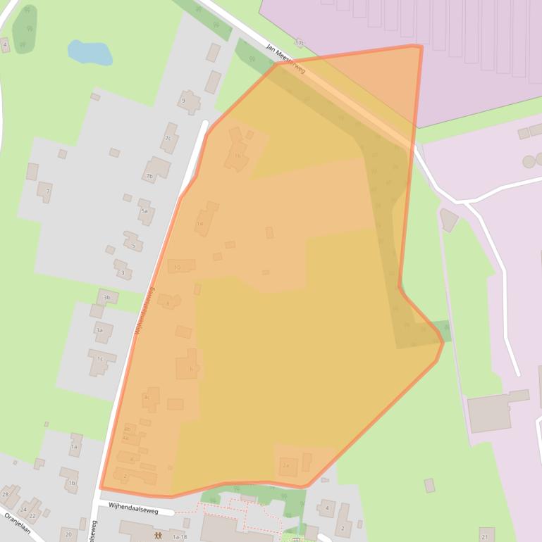 Kaart van postcodegebied 8131DK.