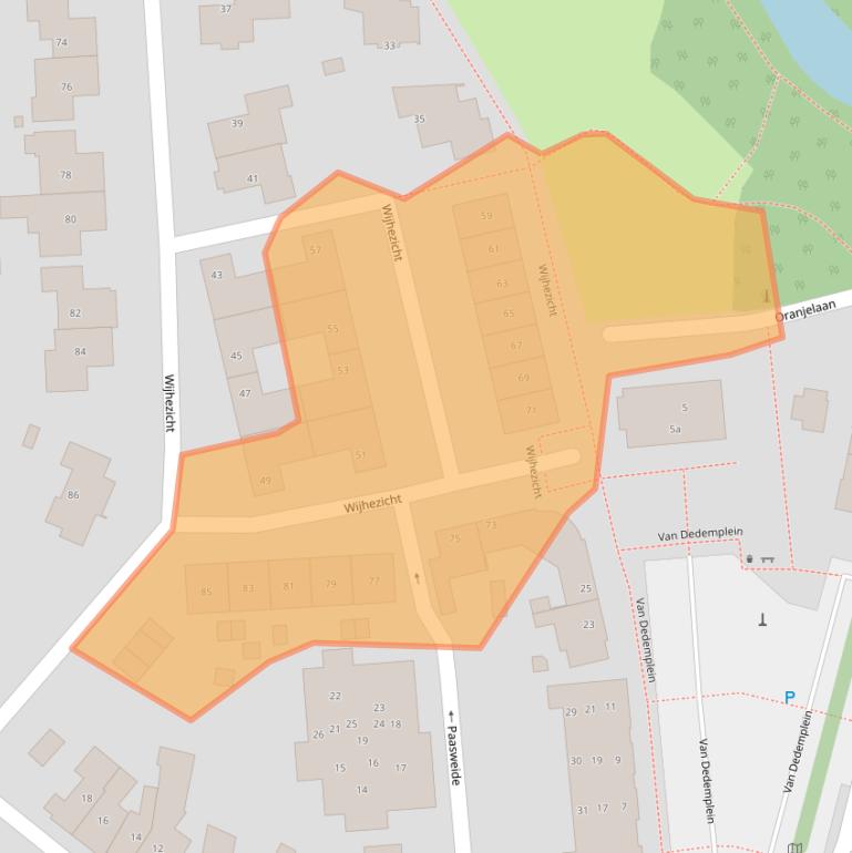 Kaart van postcodegebied 8131DN.