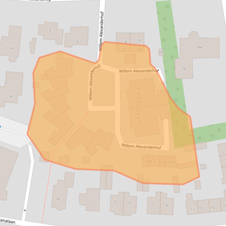 Kaart van postcodegebied 8131DV.