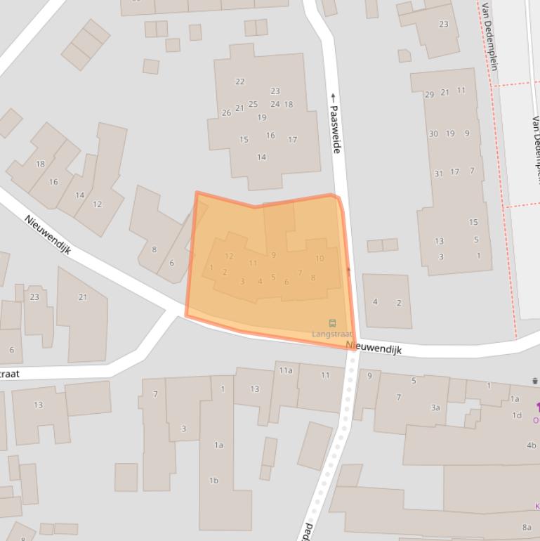 Kaart van postcodegebied 8131EA.