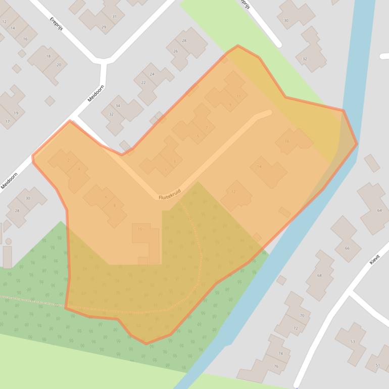 Kaart van postcodegebied 8131GT.