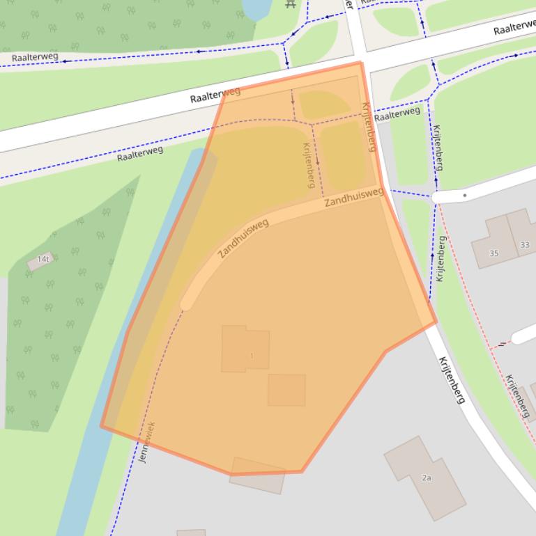 Kaart van postcodegebied 8131GV.