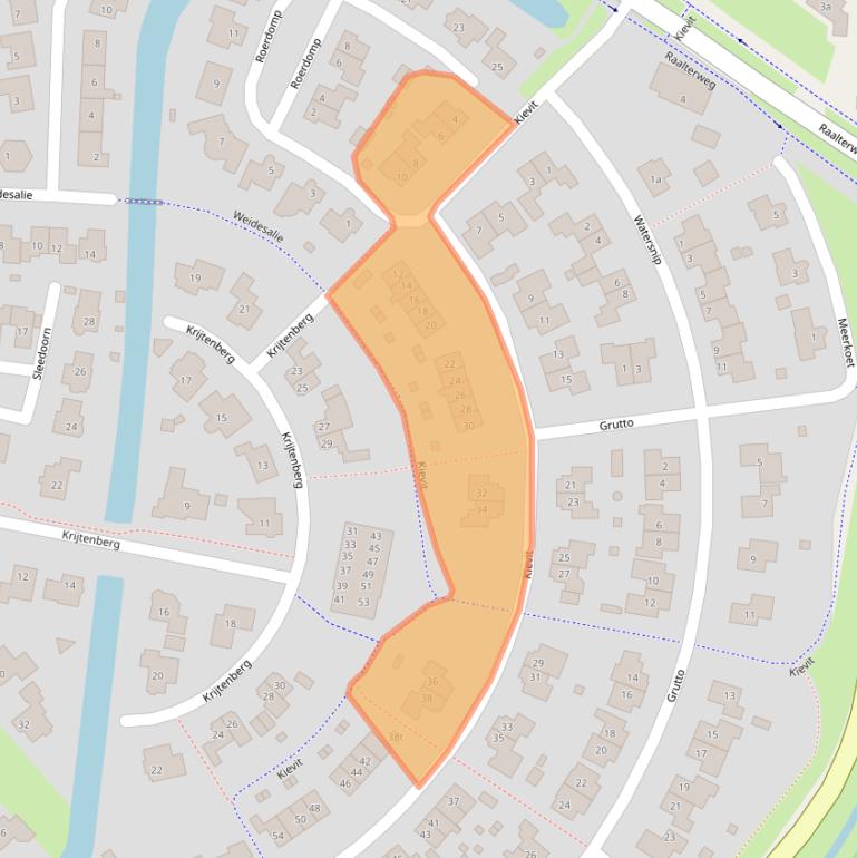 Kaart van postcodegebied 8131HC.