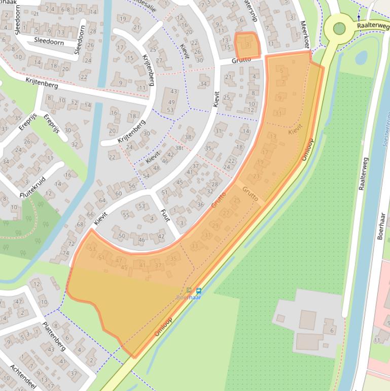 Kaart van postcodegebied 8131HH.