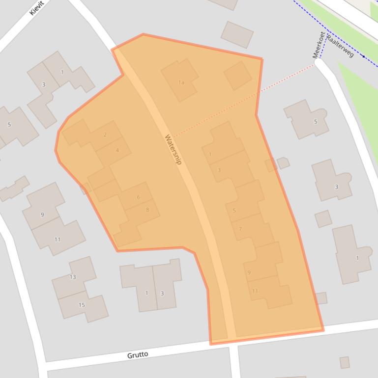 Kaart van postcodegebied 8131HK.