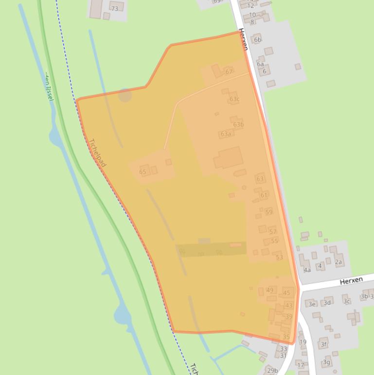 Kaart van postcodegebied 8131PD.