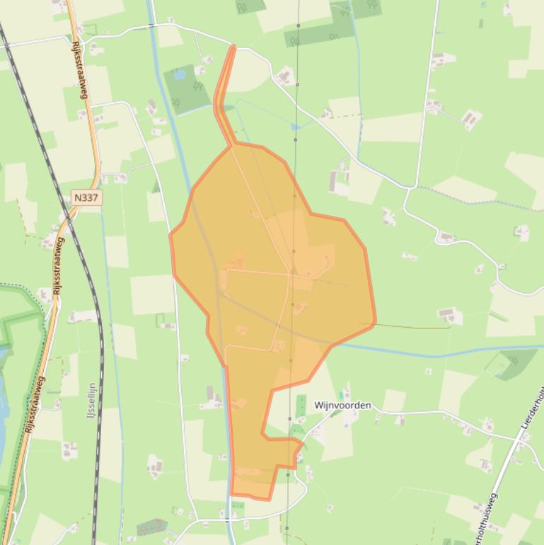 Kaart van postcodegebied 8131PL.