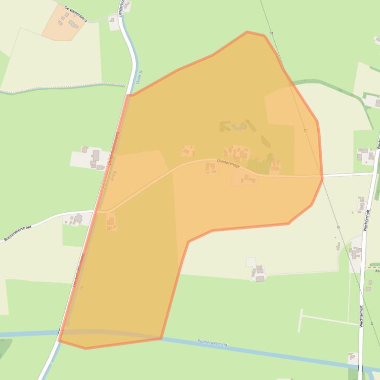 Kaart van postcodegebied 8131RA.