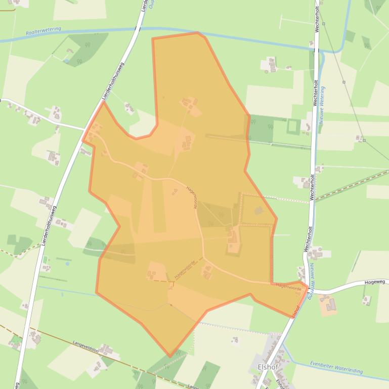 Kaart van postcodegebied 8131RH.