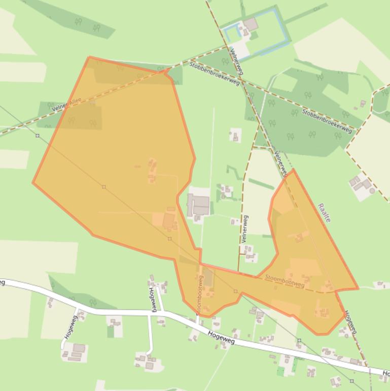 Kaart van postcodegebied 8131RL.