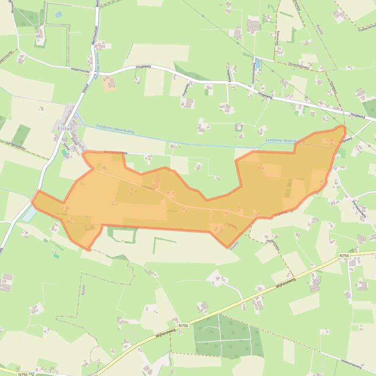 Kaart van postcodegebied 8131RP.