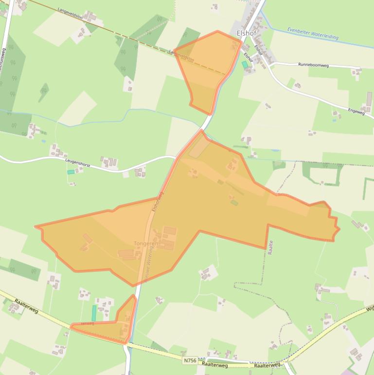 Kaart van postcodegebied 8131RS.