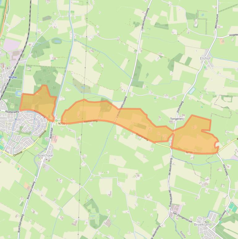 Kaart van postcodegebied 8131SB.