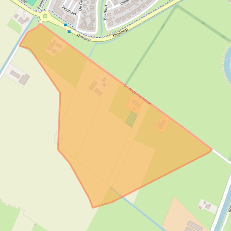 Kaart van postcodegebied 8131SN.