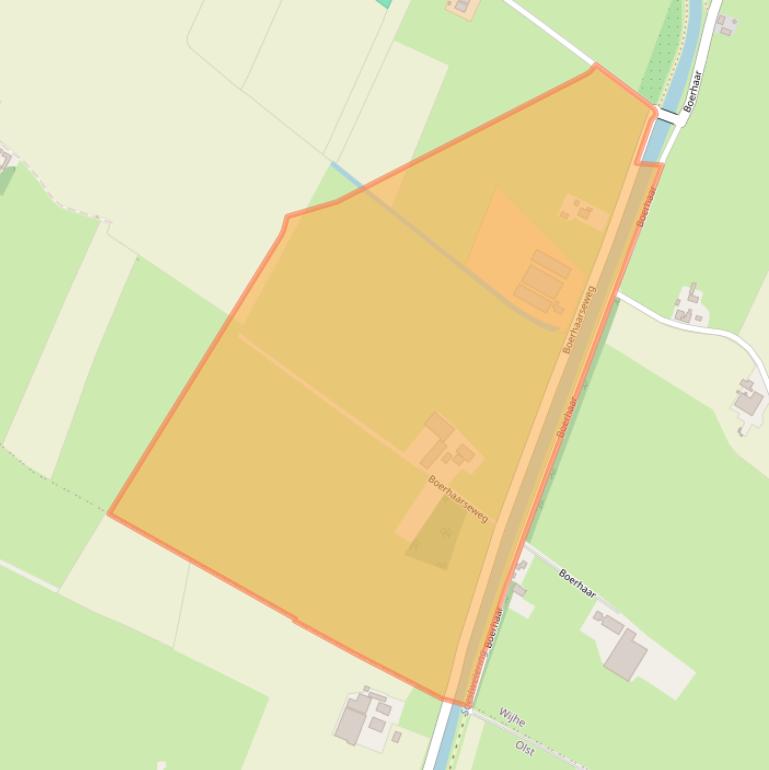 Kaart van postcodegebied 8131SR.