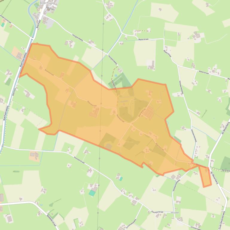 Kaart van postcodegebied 8131SX.